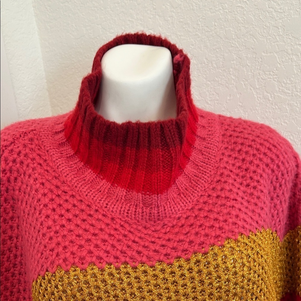FARM Rio Shiny Stripes Knit Sweater - Picture 8 of 13